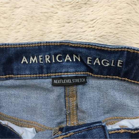 American Eagle Next Level Stretch Hi-Rise Jeggings Size 2 Long - Picture 6 of 12